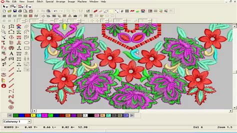 Embroidery Designing Tutorial On Wilcom Software Embroidery Design
