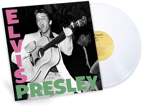 Elvis Presley Limited White Vinyl Lp What Records