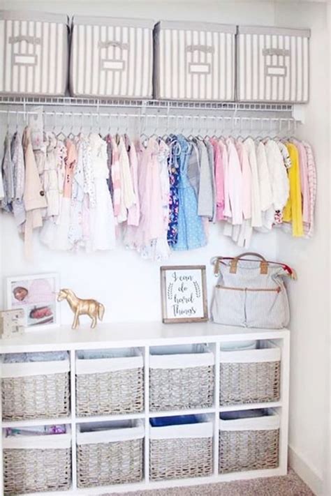 Diy Baby Clothes Organizer How To Build A Beautiful Baby Clothes