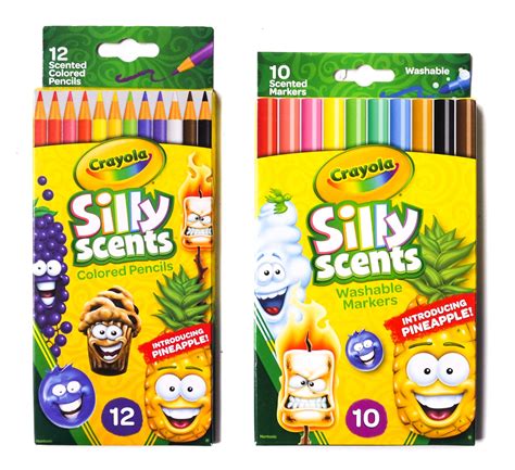 Crayola Silly Scents With Pineapple Jennys Crayon Collection