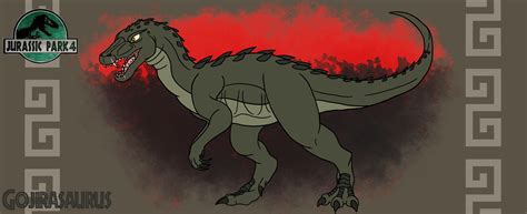 Jurassic Park Iv Gojirasaurus By Lionpatriot On Deviantart