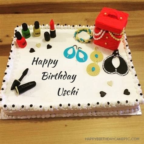 Cosmetics Happy Birthday Cake For Uschi