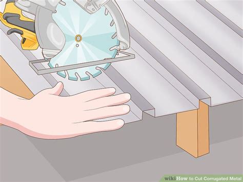 3 Simple Ways To Cut Corrugated Metal Wikihow