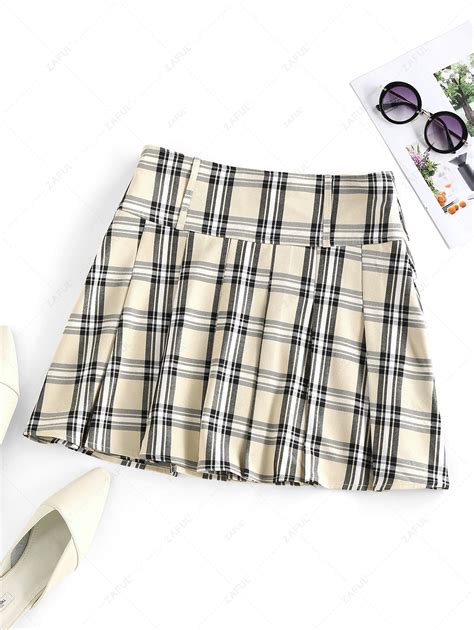15 Best Collection Of Plaid Pleated Mini Skirts For Women And Young Girls
