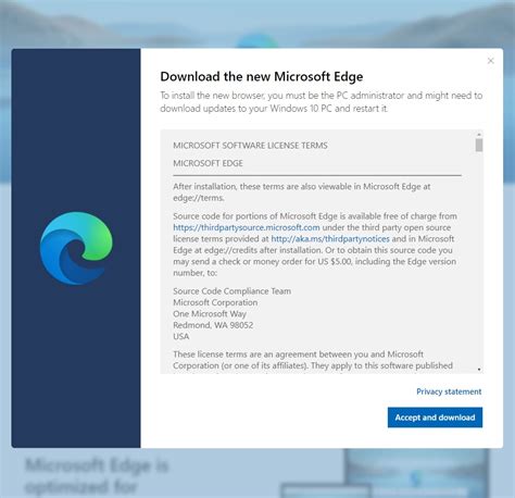Официальный релиз браузера Microsoft Edge на базе Chromium