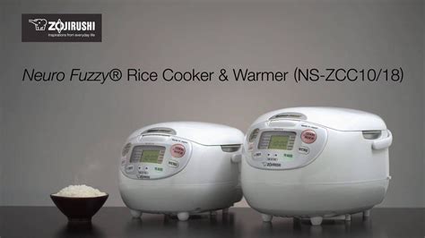Zojirushi Neuro Fuzzy Rice Cooker Warmer Ns Zcc Youtube