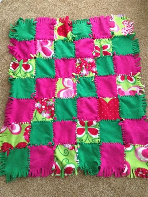 Jun 08, 2020 · instructions cutting the materials. tie blankets | Girl Fleece Tie Quilt Blanket by AHill0472 ...