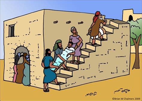 We pray for our owies every service in my class. Jesus Heals The Paralytic Man Flip Chart Ebibleteacher ...