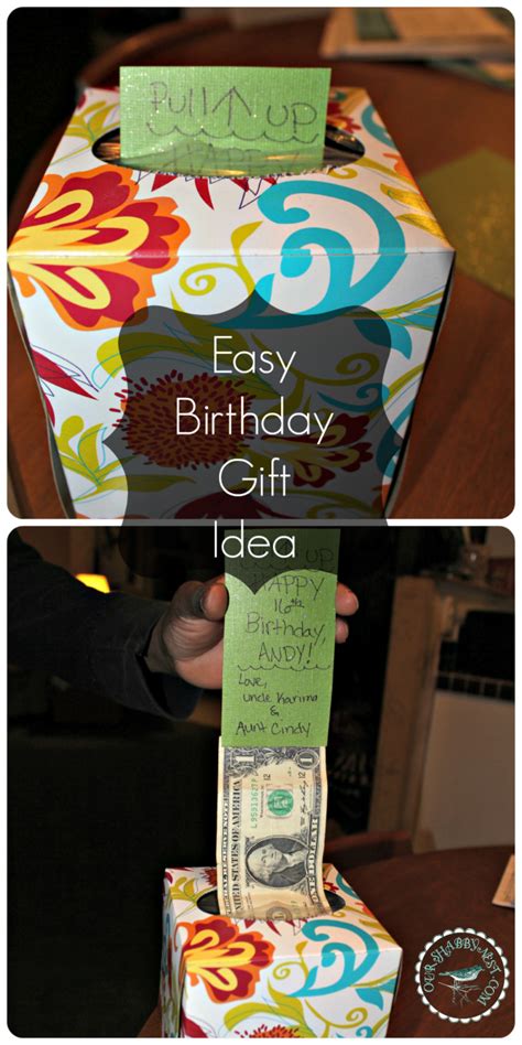 You give so much to all of us. Birthday gift idea- Money! | Regalo sorpresa para ...