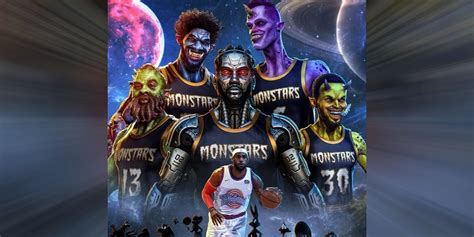 Space jam they are monstars | best movie scene let's play some basket ball. Space Jam 2 Fan Poster Casts NBA Players As The Sequel's ...