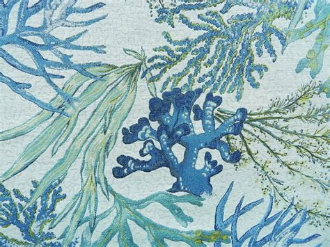 Coral Reef Oceanside Beach Style Upholstery Fabric By 1502 Fabrics
