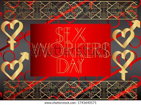 Art Deco Sex Workers Day June Stock Vector Royalty Free 1743640571 Shutterstock