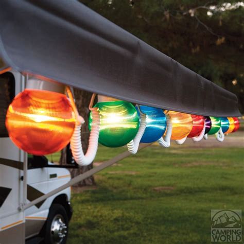 Multi Color Prismatic Globe Lights With White Cord 10 Globes