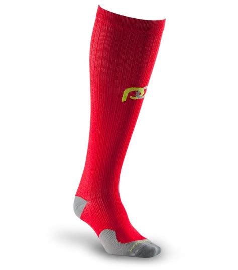 Marathon Red Over The Calf Socks Compression Socks Calf Compression Socks