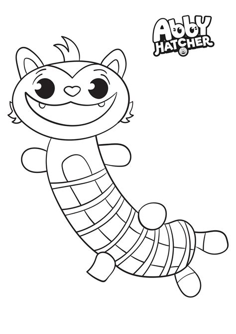Abby Hatcher Com Bozzly Coloring Pages Abby Hatcher Coloring Pages