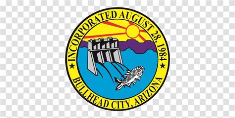 Bull Head City 1 Bullhead City Logo Trademark Badge Transparent Png
