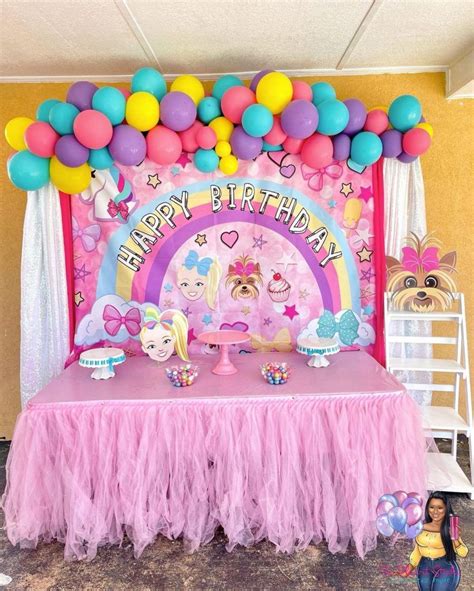 Jojo Siwa Birthday Cake 6th Birthday Girls 7th Birthday Party Ideas