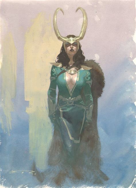 Lady Loki Esad Ribic Comic Book Artists Comic Book Characters Comic