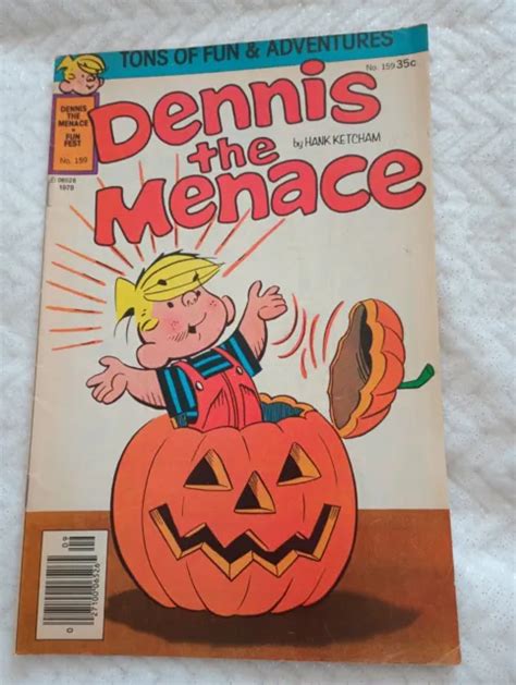 Vintage Dennis The Menace Comic Book 1978 159 800 Picclick