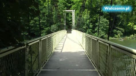 Most wiszący w Wałczu - YouTube
