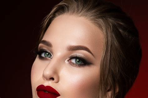 Make Up Glamour Portrait Of Featuring Makeup Beautiful And Model