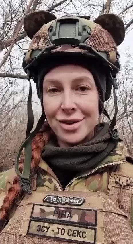 turul on twitter rt tvajrayana a ukrainian soldier 🤣she said they call me rina and