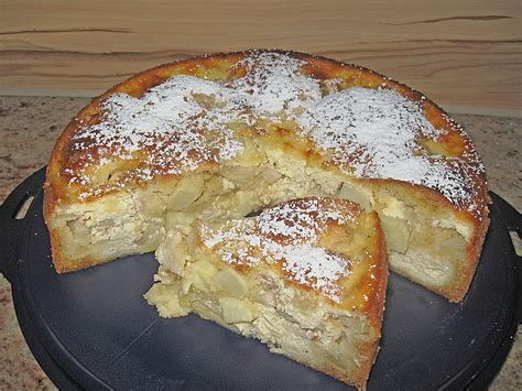 Mehl und backpulver mischen und vorsichtig unter den teig heben. Apfel - Schmand Kuchen von ladymadonna1982 | Chefkoch