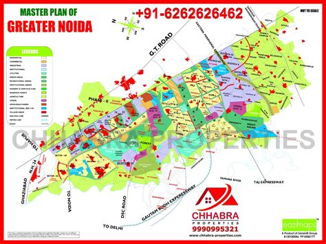 Layout Plan For Greater Noida Hd Map Chhabra Properties