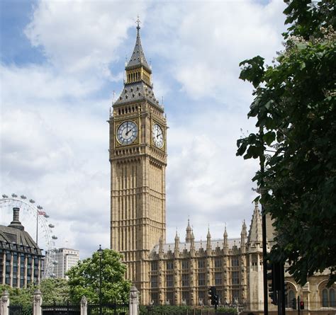 Big Ben London S Most Iconic Landmark With The London Eye In The