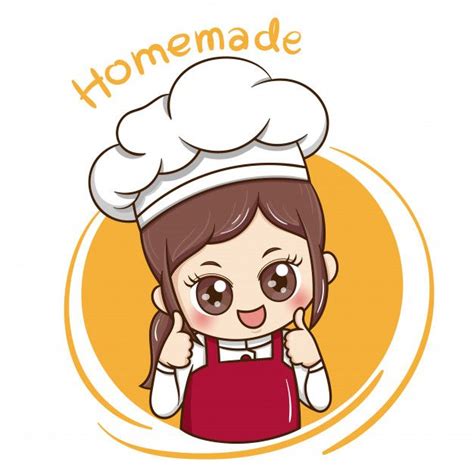 Female Chef Logo Design