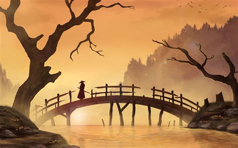 We have 71+ background pictures for you! Samurai on Bridge Wallpaper for Widescreen Desktop PC ...