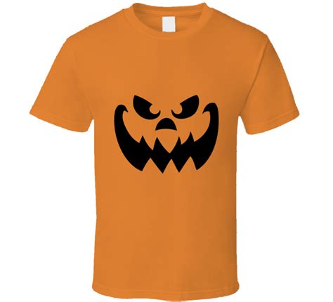 Scary Pumpkin Halloween T Shirt