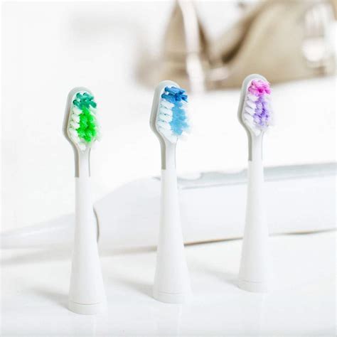 Smile Bright Store Platinum Sonic Toothbrush Replacement Brush Heads