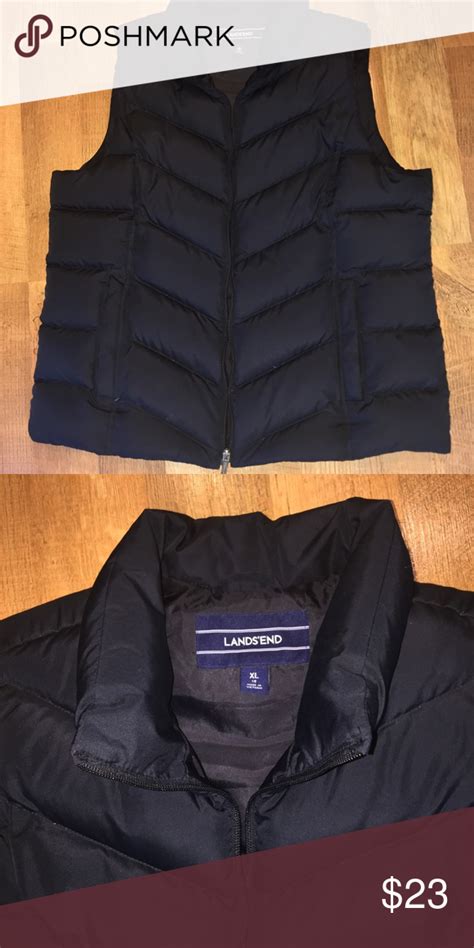 Lands End Down Vest Xl