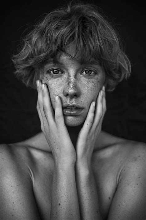 Freckles Agata Serge Portrait Portrait Photography Black And White Photography Portraits