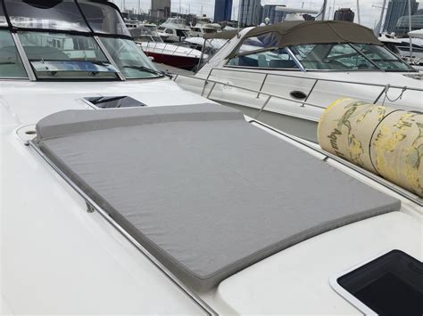 Sundancer Custom Sunpad Chicago Marine Canvas Custom Boat Covers