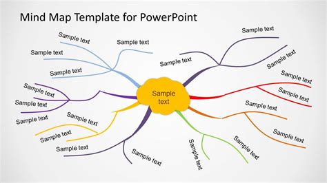 Mind Map Ppt Template Mind Map Design Mind Map Creative Mind Map My