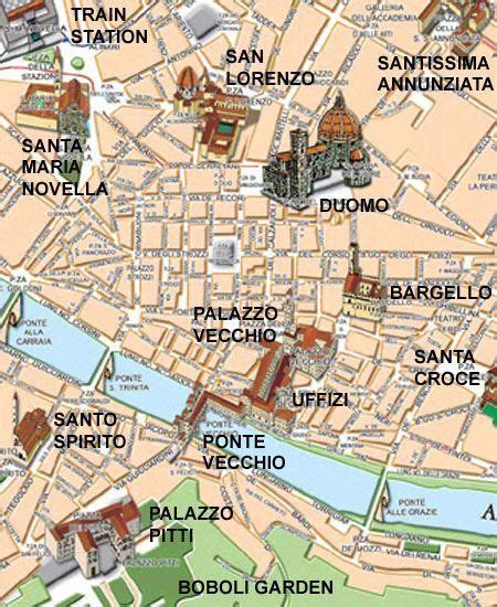 Map Of Florence Florence Travel Italy Vacation Visit Italy
