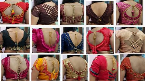Very Beautiful And Latest 2021 Back Neck Blouse Designs Blouse