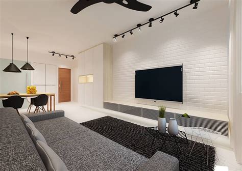 Interior Design Ideas Hdb 4 Room Bto Scandinavian Blk