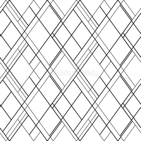 Seamless Hatch Pattern With Cross Lines Stock Vector Illustration Of