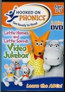 Amazon Com Hooked On Phonics Letter Names And Letter Sounds DVD Set
