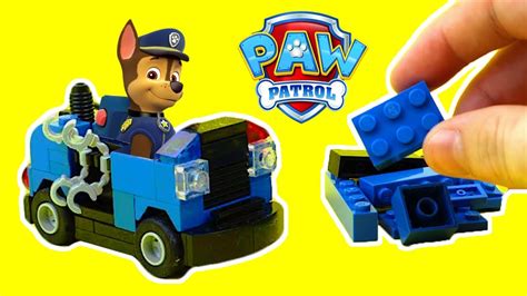 Lego Paw Patrol Chase Police Car How To Build Tutorial Youtube