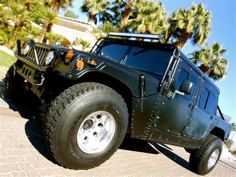 No Reserve 1994 Am General H1 Hummer Military Issued Humvee Hmmvw Full