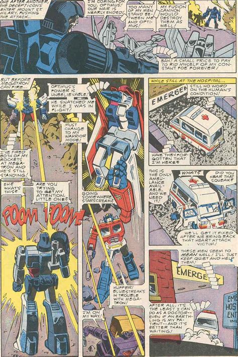 Read Online The Transformers 1984 Comic Issue 4