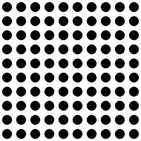 Ve25 Dots Pattern Black