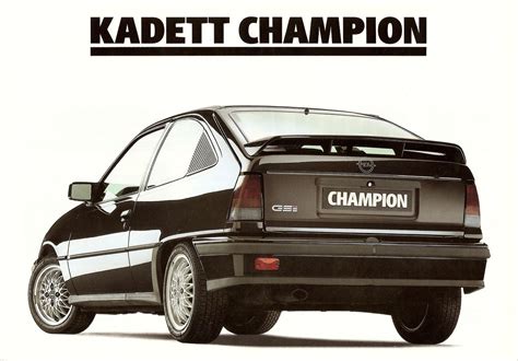 Opel Kadett Gsi Champion Kulturgut Kadett E Kadett Forum De