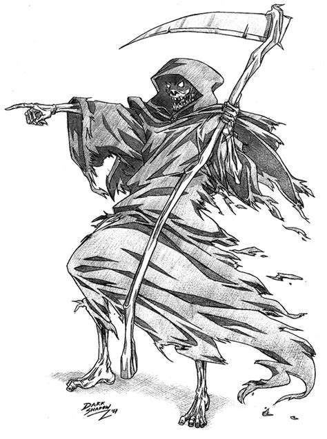 Grim Reaper By Idarkshadowi On Deviantart