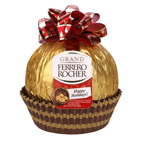 Grand Ferrero Rocher Fine Hazelnut Milk Chocolate Chocolate Christmas