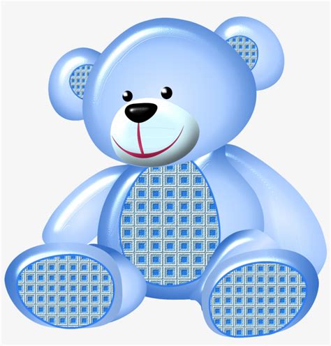 Blue Teddy Bear Png